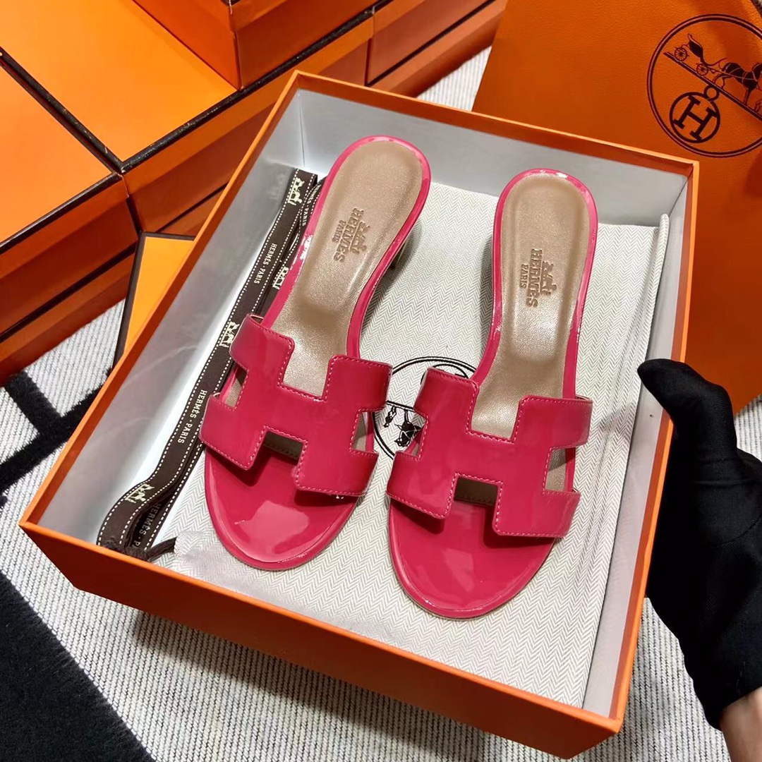 에르메스 올수공 오아시스 슬리퍼 샌들 페이던트 22